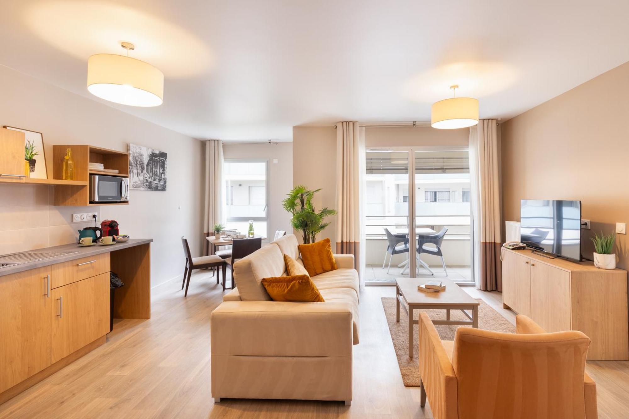 Zenao Appart'Hotels Montreuil Montreuil  Chambre photo